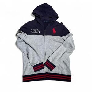 Navy/Grey Polo Ralph Lauren Zip-Up